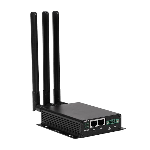 GL-X300B (Collie) 4G LTE VPN Industrial Wireless Gateway, Antena Externa de Banda Completa 4G, Hardware Vigilante, cifrado DNS, Solo 2,4 GHz (RS485)