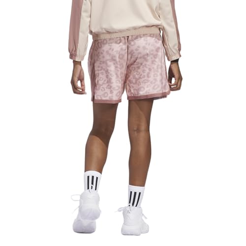 adidas Women's Crazylite Cheetah All Over Printed Basketball Shorts3