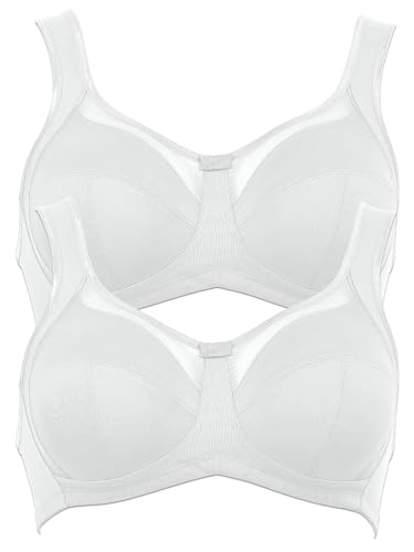 Anita 2er Sparpack Komfort BH Clara 5459 Gr. 85E in 1xweiß 1xweiß