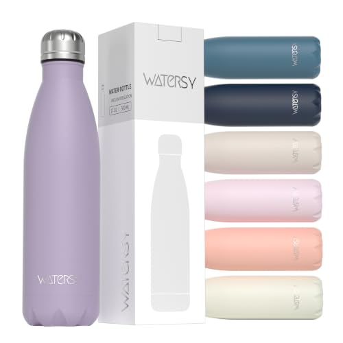 Image of WATERSY Stainless Steel water bottles,17oz /500ml Insulated Water Bottle