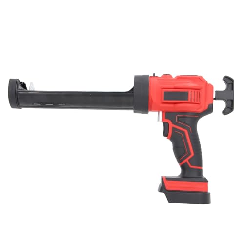 Rechargeable Cordless Caulking Gun, Adjustable Speed Electric Caulk Gun with LED Light for Home Renovations DIY Projects
