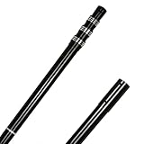 JSPJSP Carbon Fiber Pool Rod - Professional 4.5-15 Foot Telescopic 4-Piece Pool Cleaning Rod Set, Adjustable Telescopic Rod for Cleaning Nets, Brushes, Vacuum Heads