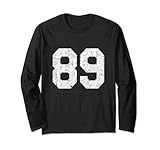 Photo Gallery maglia uniforme numero #89 athletic style sport graphic maglia a manica Photo Gallery maglia uniforme numero #89 athletic style sport graphic maglia a manica