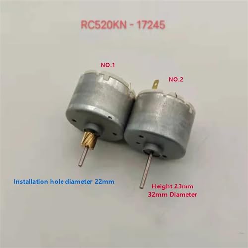Robot de balayage micro moteur CC RC520KN-17245 résistant à l'usure - 2