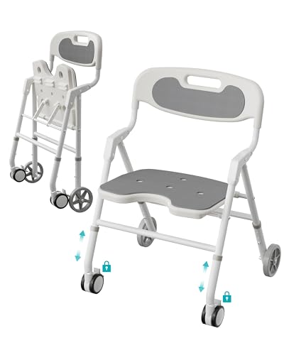 400 LBS Heavy Duty Shower Wheelchair