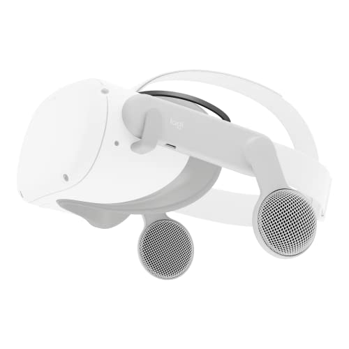 Logitech Chorus VR Off-Ear Headset for Meta Quest 2 - White