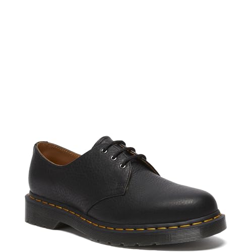 Image of Dr. Martens Unisex 1461 Leather Oxford Shoes Black UK 8 US Men 9 M