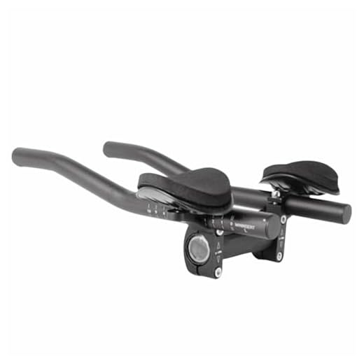 Triathlon Handlebar Extensions – 31.8mm Clip-On Aerobars for Road & Mountain Bikes, Aluminum Alloy Aero Bars with Arm Pads (13.38in Length)‌