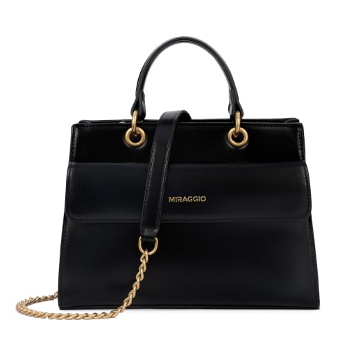 Image of Miraggio Maude Satchel Handbag For Women | Women Top Handle Purse