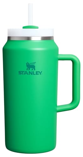 STANLEY Quencher H2.0 Tumbler with Handle & Straw 64 oz | Flowstate 3-Position Lid | Large Capacity for Travel & Sports | Insulated Stainless Steel Cup | BPA-Free | Meadow