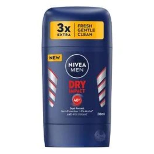 NIVEA Stick déodorant Dry Impact pour homme 50 ml