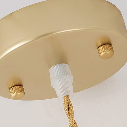 Lampe de chevet décorative de chambre à coucher blanche et épurée - 6