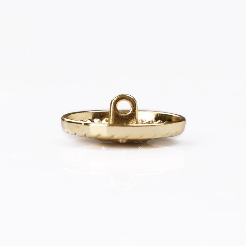 botón, 20 piezas, moda for ropa, cárdigans, abrigos(Light Gold,20 mm)