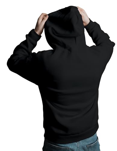 Image of Arispo Women's Plain Fleece Hoodies, Sweatshirt, Winter Sweater Hoodie for Women & Girls