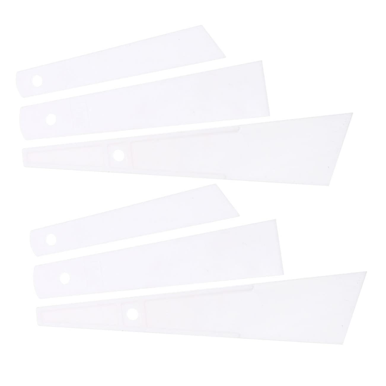 HOODANCOS Plastic DIY Craft Glue Smear Sticks Handheld Glue Paint Tool Ergonomic Design Saves Comfortable to Use