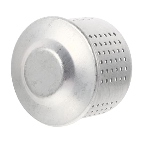 BESPORTBLE Tapa Antisalpicaduras de Aluminio para Cafetera Cubierta Pequeña y Ligera Accesorio Práctico para Evitar Derrames Compatible Ollas y Uso Diario en Cocina