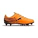 Puma Unisex-Child ATTACANTO Firm, Artificial Ground Soccer Cleats, Heat Fire-Black AH25, Big Kid 12