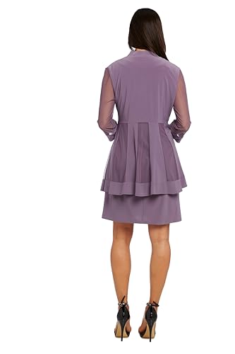 Image of R&M Richards Elegant 3 /4 Sleeve Swing Shrug Sweater
