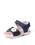 sandalias verano bebe niña Revestimiento: Cuero Geox B Sandal Delhi Girl, Sandalias Bebé-Niñas, Azul Navy, 24 EU