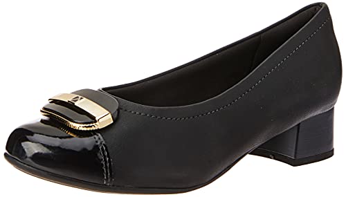 Sapato Salto Baixo Rita, Piccadlly, Preto, 35