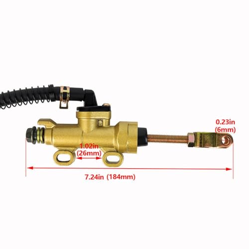 Pompa de frenado rectangular hidr&aacute;ulica para modelos 660R y RD400 2