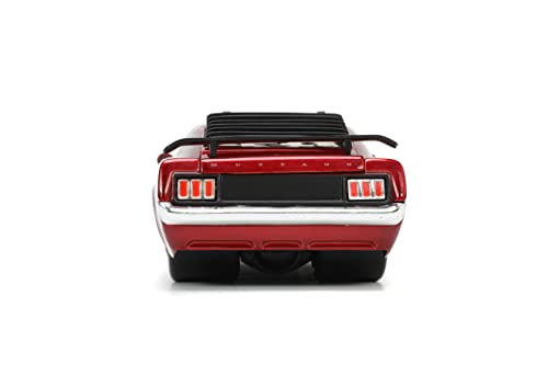 Jada Big Time Muscle 1:24 1970 Ford Mustang Boss 429 Rojo miniatura 5