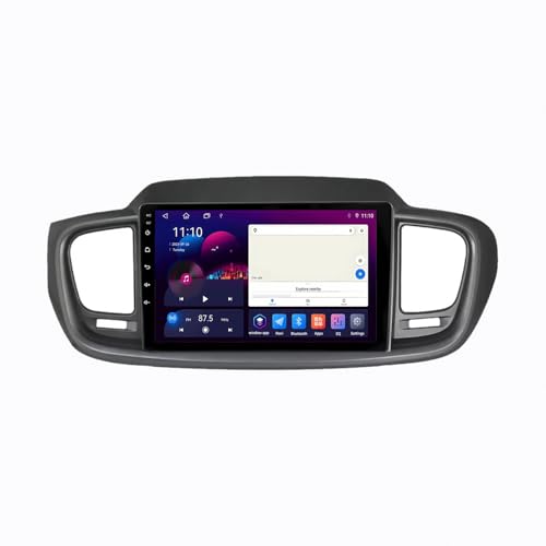 Radio coche 2 DIN para Kia Sorento 2015-2017 con pantalla táctil Incell y Bluetooth integrado