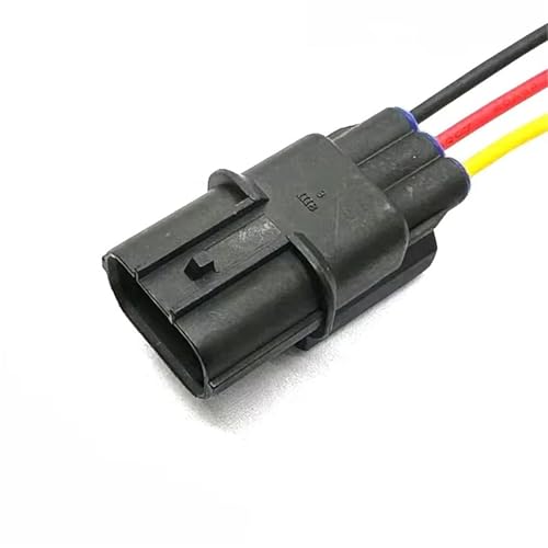 Conector de bobina de encendido estable de 3 pines para arnés de cables con sensor de impulso