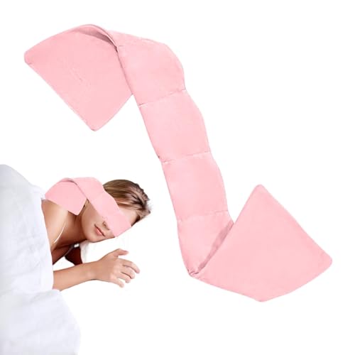 Sombrillas para dormir, cubierta de ojos con peso | Mascarillas para dormir, diseño de bloqueo, parche de para niños, parche de microperlas de para adultos, mayor comodidad para viajes,
