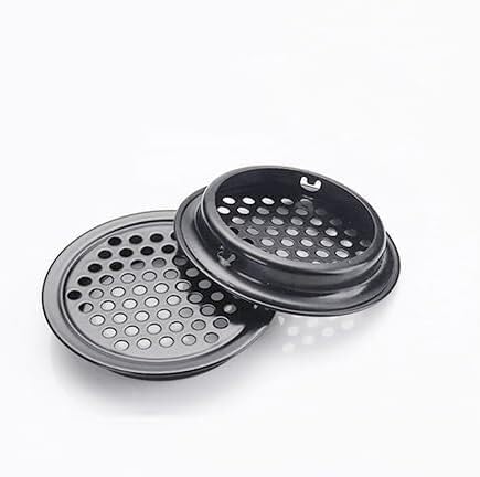 Grille de ventilation cuisine et salle de bains | Évents en acier inox 53mm