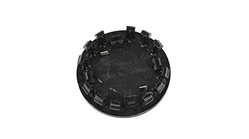 Mopar Dodge Challenger Charger Matte Black Chrome Stripe Wheel Center Cap Oem #TOP2