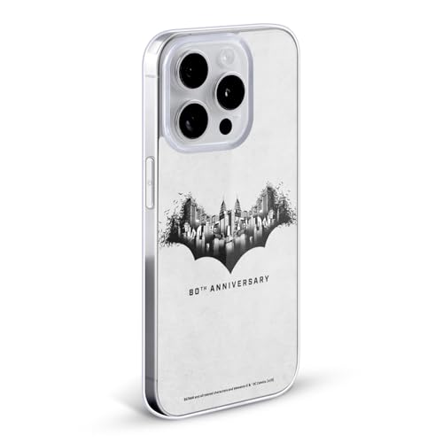 Funda de gel Batman Gotham 80 para iPhone 15 Plus carcasa protectora flexible de DC Comics 2