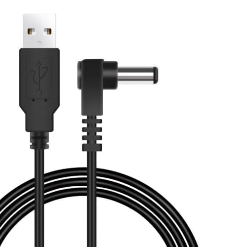 LARRITS Extended Connector Radar Detector Cable USB to 12V DC 3.5 Plug Charging Cable for Cobra RAD 480i/350/380/450 Whistler Radar Detectors Uniden Beltronics Radar Detectors (1.5M)