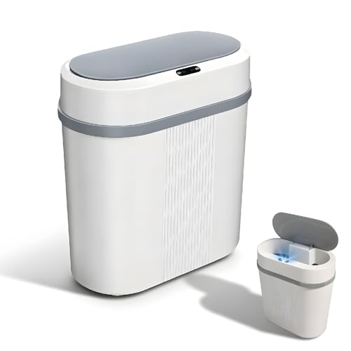 Caneca de basura automática 12L con sensor de movimiento