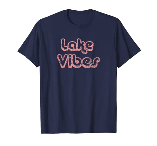 Lake Vibes - Camiseta retro vintage Camiseta