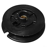 Yuanpgky Für Rückstoßseilrolle für Anlasser, kompatibel mit TS410 TS420 Trennsägen, 1 Stück schwarzes Ersatzteil für leichte industrielle Sägemaschinen