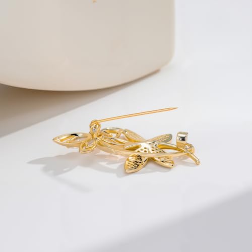 Image of Fashion Dragonfly Booch Pin Jewelry Gift for Women