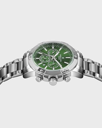 Image of Daniel Klein Metal Men's Green Dial Analogue Watch - Dk.1.14095-7