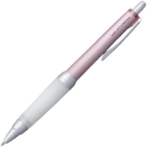 uni Alpha-Gel Jetstream 0.7 mm Ball Point Pen, Pink Body, Black Ink (SXN1000071P13)