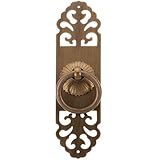Poignée de porte en laiton antique – finition polie, surface lisse, ne vous blessera pas en tirant, poignée de porte de style chinois