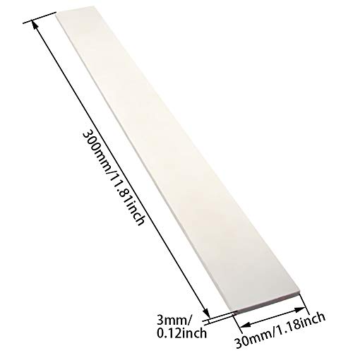Bettomshin Barra de herramienta para torno HSS 3mm x 30mm x 300mm miniatura 5