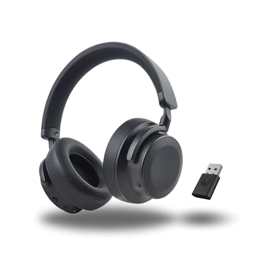 EchoBeatz Wireless Headphones, Auracast Headphones, EchoBeatz ANC Headphones, Wireless ANC Headphones, Noise Cancelling Headphones with Dongle, Over-Ear Noise Cancelling Headphones.