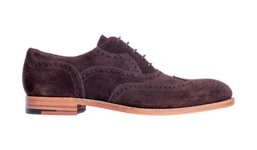 Image of BARKER Bladen Men's Handmade Leather Brogue Oxford Dress Shoes - Premium Formal Footwear for Men