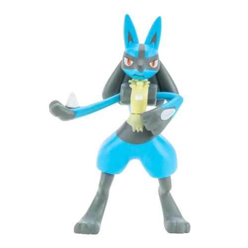Pokemon 37750 Characters Set 8Pack 5-11Cm - Pokemon Games New 2023 - Garchomp, Pikachu, Eevee, Lucario, Riolu, Munchlax, Glaceon & Leafeon -Figurine Pokemon Action Figure thumb #1