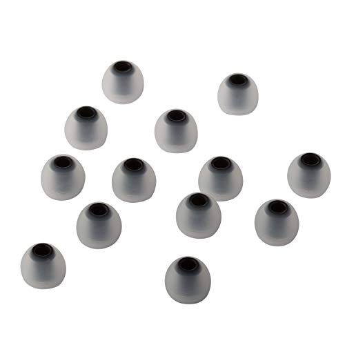 Xcessor 7 works (14 Pieces) of Silicone Replacement In Ear Earphone Earbuds. Replacement Ear Tips for Popular In-Ear Headphones. (L - Image 2