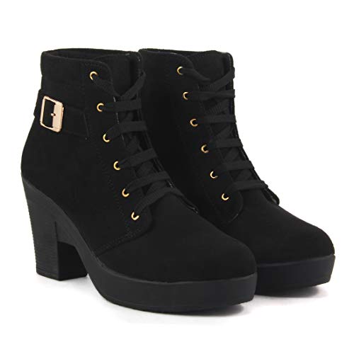 2Aa-Fashion-Womens-and-Gilss-Heel-Boots-TrendyStylishComfortable-Smart-Buckel-Shoe-for-Casual-Outdoor-and-Holiday-Outings