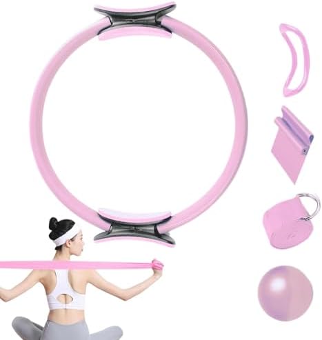 Pilates Ring Set | Kit De Equipos De Anillo Y Pelota De Pilates |...