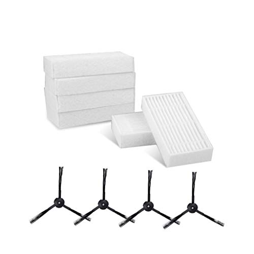 Leefasy Conjunto de Kits de Reposição 10x para Aspirador de Pó com V5 V5s V3, Reutilizável, Lavável