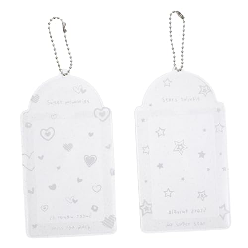 Zynphancer PVC�J�[�h�z���_�[ 2�Z�b�g 3�C���` �w���pID�v���e�N�^�[ �����X���[�u ���킢���f�U�C�� �w�Z �I�t�B�X ���s�p ���^�ʐ^�J�[�h���[