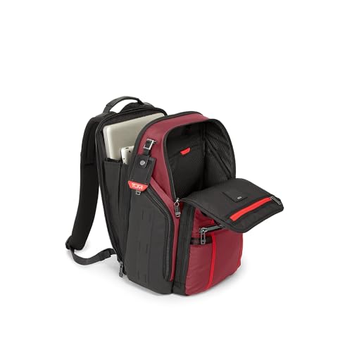 Image of TUMI - Alpha Bravo Search Backpack - Laptop Backpack for Men & Women - Backpack for Work & Travel - 17.0 inch X 14.0 inch X 8.3 inch - Desert Red